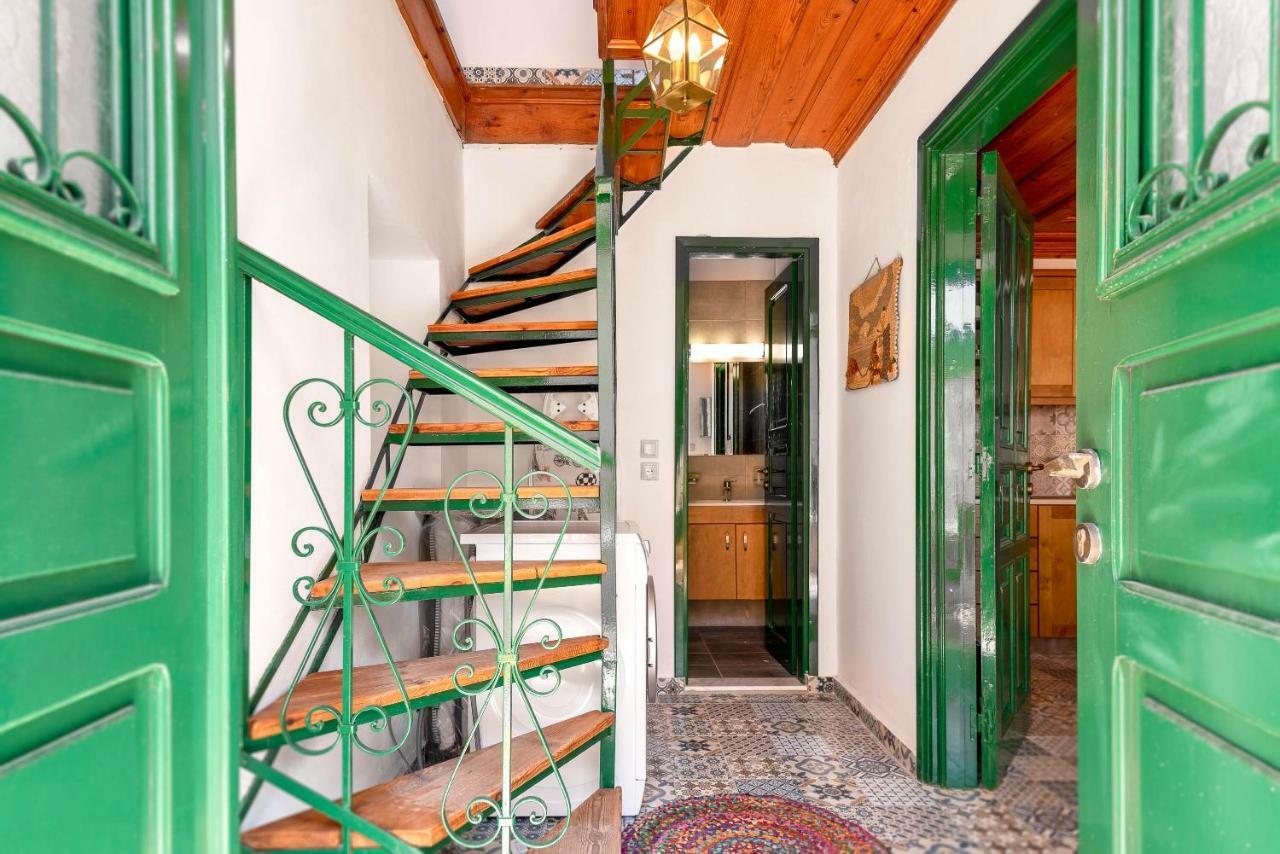 Matinas House Apartment Chalki Town ภายนอก รูปภาพ
